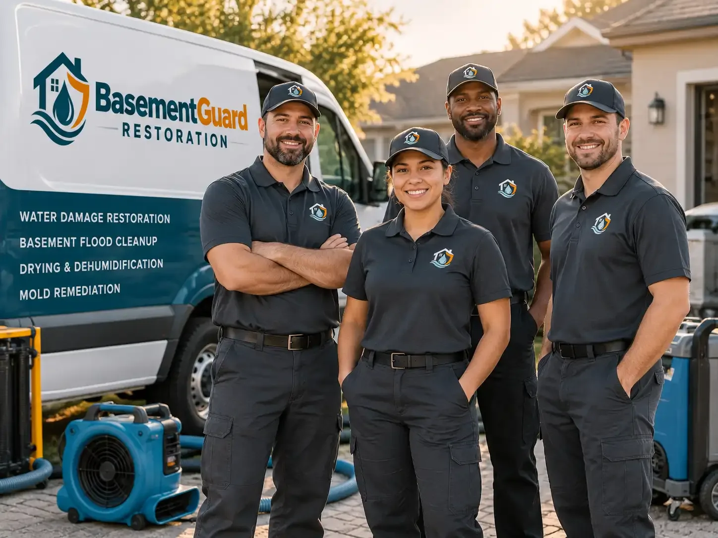 Basement Water Damage Restoration company in Anguilla, MS